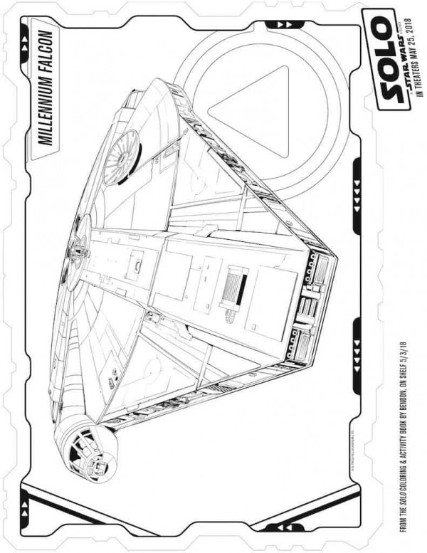 Star Wars Hans Solo Free Printable Activity Sheets